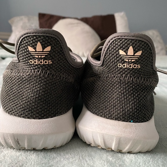 Adidas Olive Green/Pink Runners - Picture 3 of 4